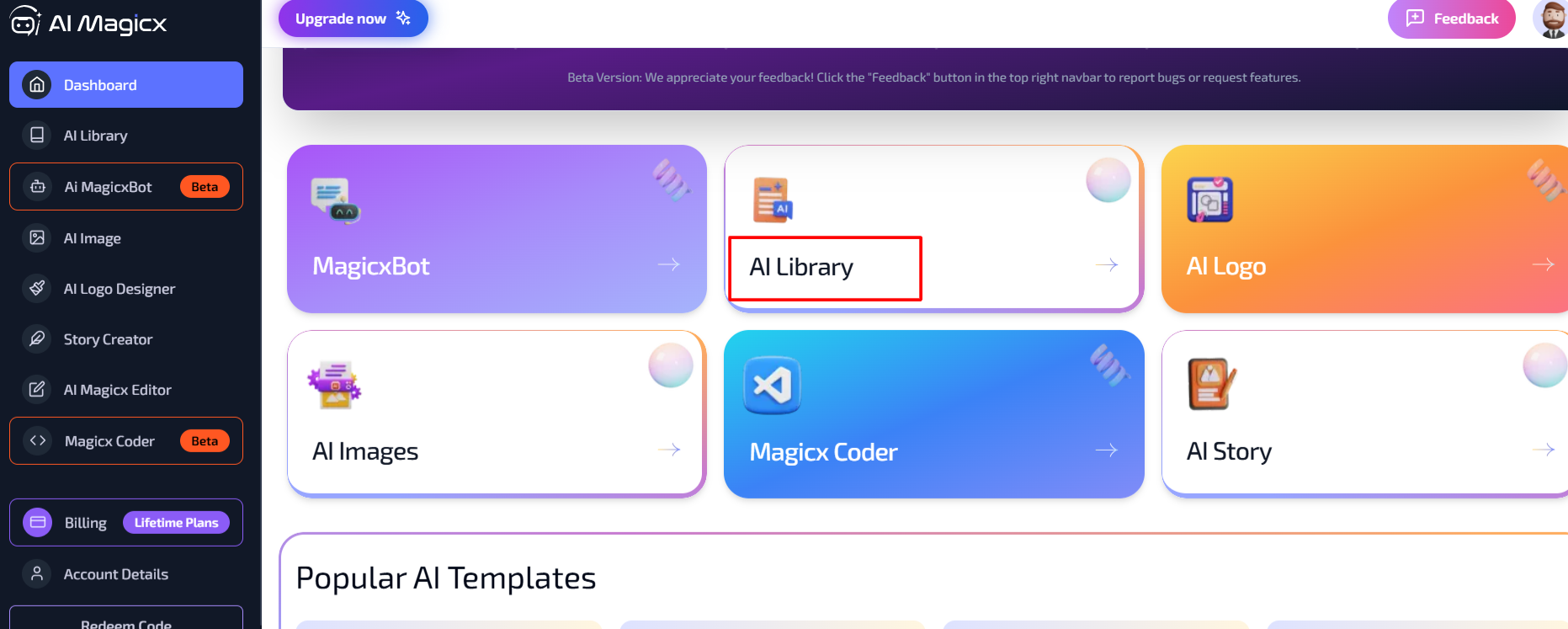 Find the AI Library