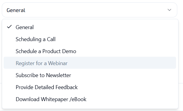 Desired Email Outcome