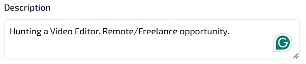 Describe Your Post Content